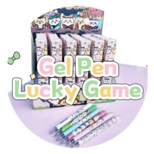 Gel Pens Lucky Game