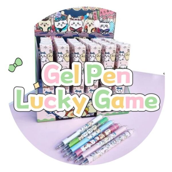 Gel Pens Lucky Game