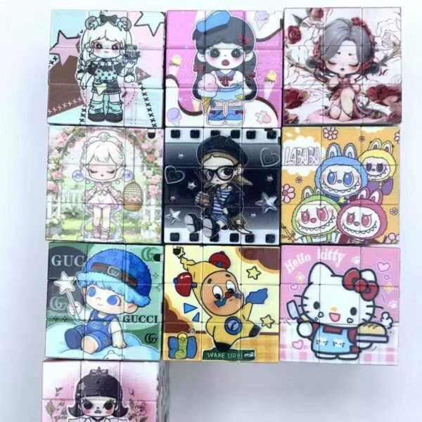 Rubik's Cube Lucky Game-Can DIY Keychain、Bag chain、Phone chain