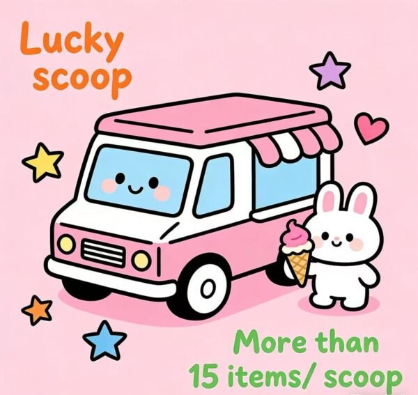 245283862890587122 Lucky Scoops-More than 15 items / scoop
