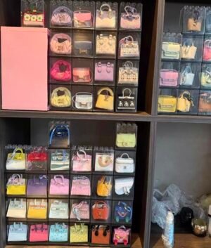 5 supre rare mixed colors mini bags ( shipping fee , bigger clear box ) - jen
