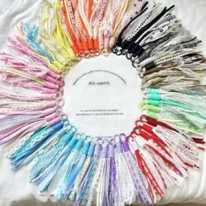 Tool- Hand-make Threads-Can DIY Keychain & Bag chain & Phone chain ( Mix Color)-10 PCS