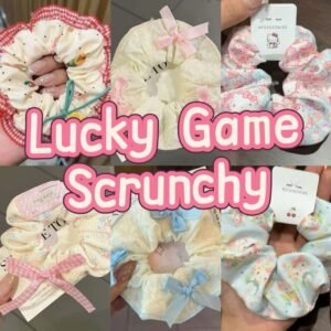 Lucky Game Scrunchy