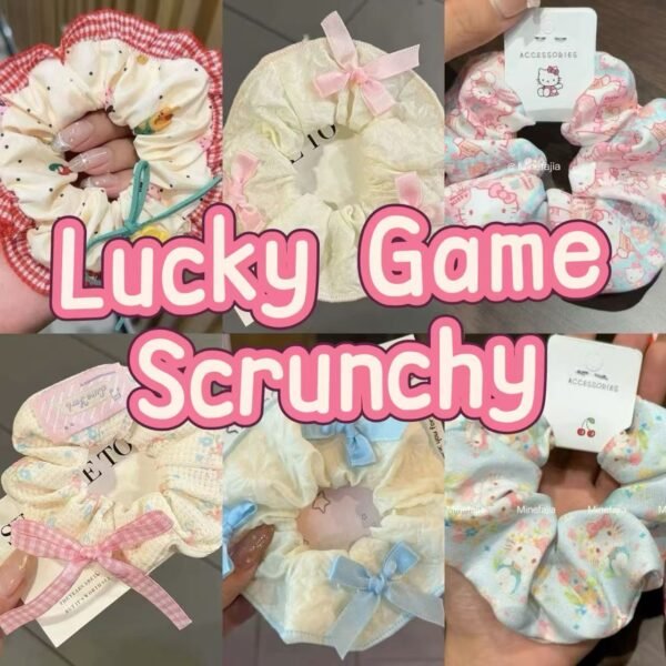 Lucky Game Scrunchy