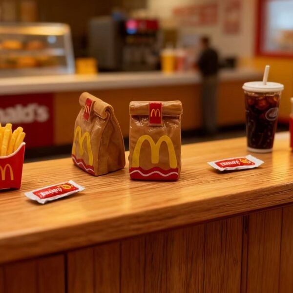 (Mixed 10 PCS) Mini Food Charms: DIY Earrings, Necklaces, Bag Charms, Fridge Magnets, Jewelry & Keychains