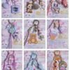 Handmake Cartoon IP Tag Keychain Lucky Game