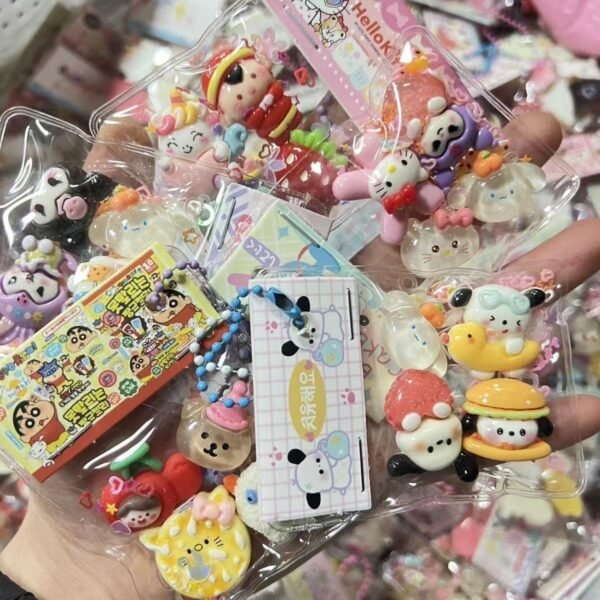 Cute Mini Stuff Keychain Lucky Game