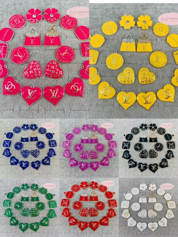 20 PCS Alloy Designer Accessories