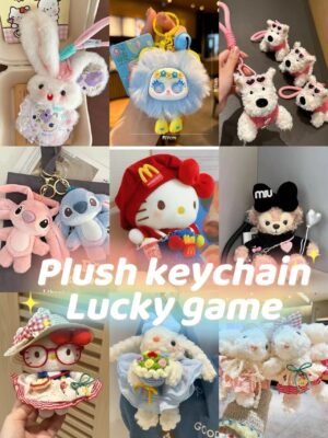 601161669021862981 Plush Keychains Lucky Game