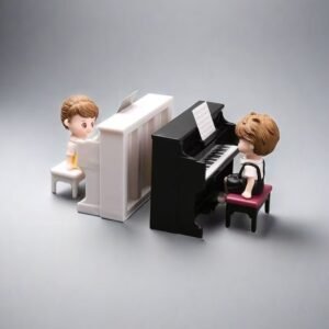 609915913325013503 Mini Piano Charm ( 1 Set)