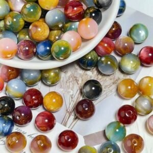 Oil Painting Glass Beads Lucky Game