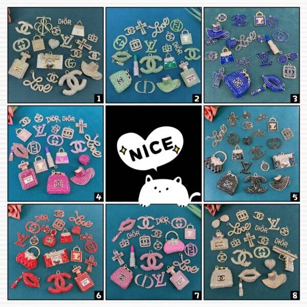 20 PCS Alloy Designer Accessories someones about 5 CM