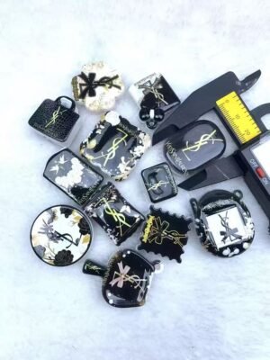 Designer Beads Black for DIY Pens and Keychain