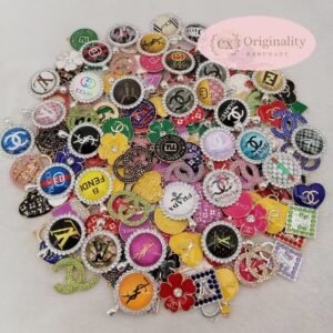 100 PCS Alloy Designer Accessories