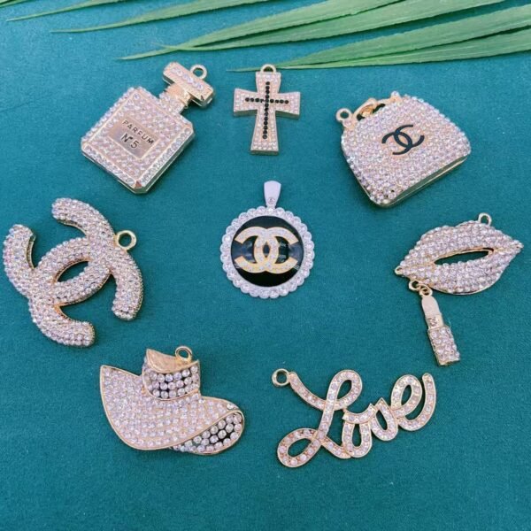 8 PCS Alloy Designer Accessories about 5 CM