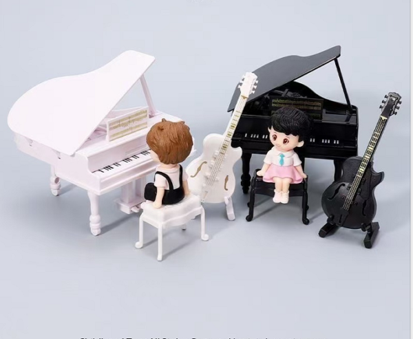 Mini Piano Charm ( 1 Set)