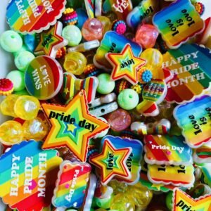 Rainbow Color - Pride Day Mixed Beads---100ML