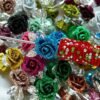 New!! Super Pretty Flower Fancy Beads (Metal)--5 PCS