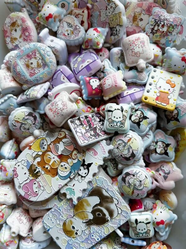 Sanrio Mixed Beads-DIY Pens, Phonechain, Keychain--100ML
