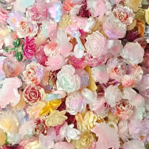 Lucky game--Resin flower