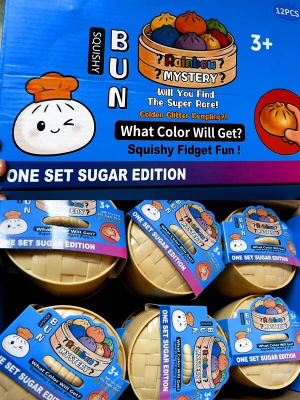 Baozi Squishy Blind Box | Stress Relief Toy (Some Small & Some Big)---1 PCS