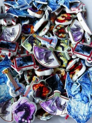 Dragon-themed mixed beads---100 ML
