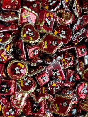 Red DR Micky Mixed Beads--100ML