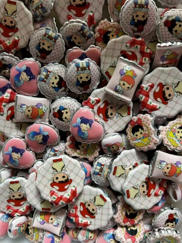 Cute Dimoo Mushroom Mixed Beads---100ML