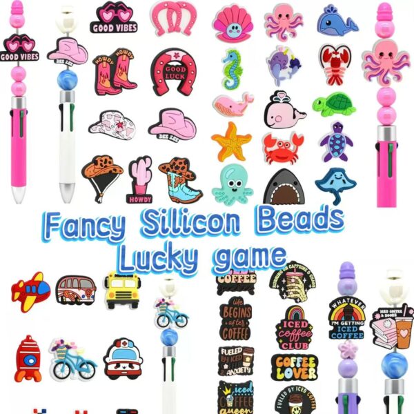 Fancy Silicon Beads Lucky Game