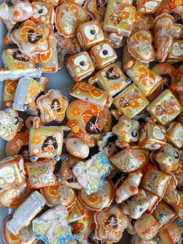 Pretty Orange SP Mixed Beads---100ML