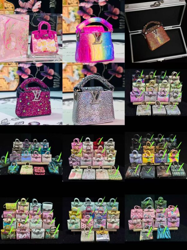68 mini bags + 70 HK keychain---Jen