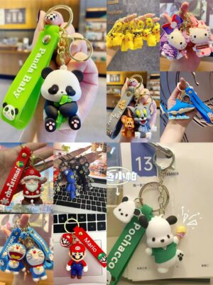 PVC Keychain Lucky Game