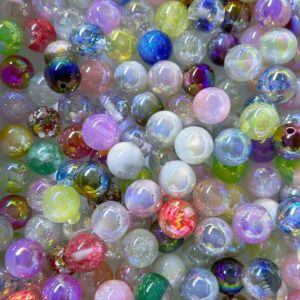 16mm Resin Mixed Beads--- 100 ML