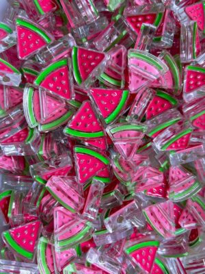 Acrylic Watermelon Beads--- 150 ML