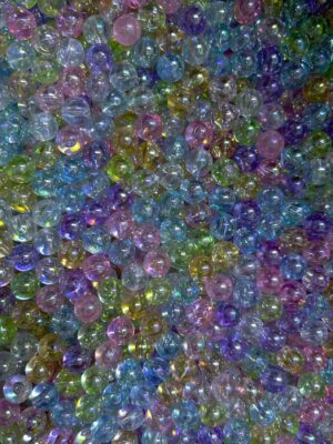 Acrylic Translucent Mixed Color Beads---150 ML