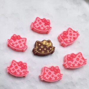 LV HK Silicon Beads, Can DIY pen—-5 PCS
