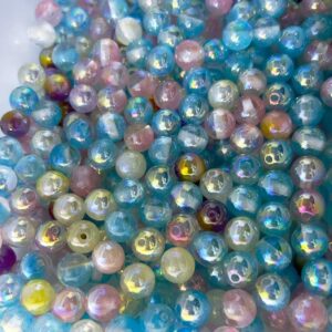 12 mm Resin Mixed Beads---150 ML