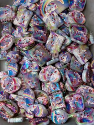 Rainbow Color Unicorn Mixed Beads---150 ML