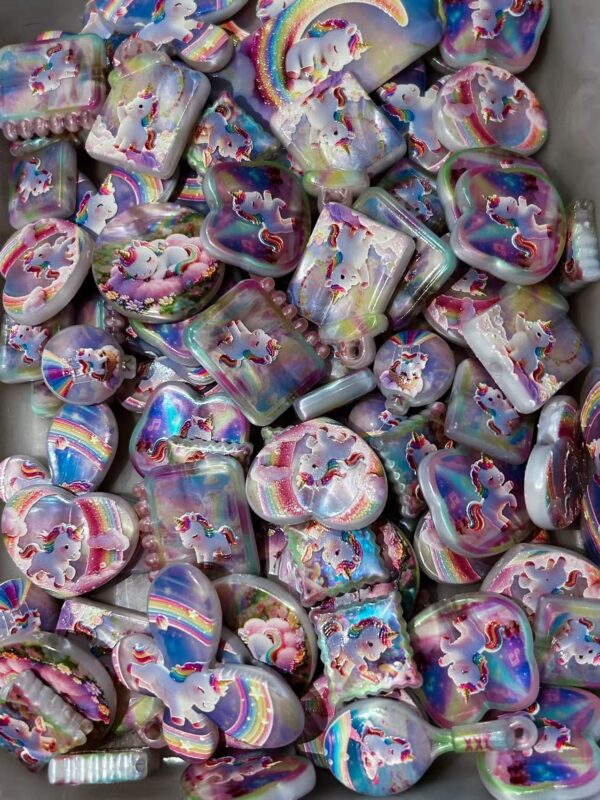 Rainbow Color Unicorn Mixed Beads---150 ML
