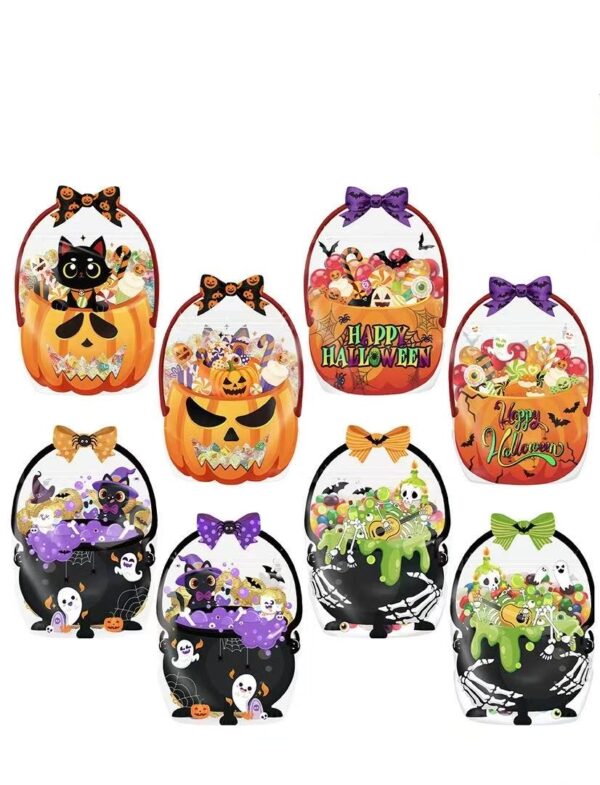 Large Halloween Candy Bag (4 Styles Mixed)----10 PCS