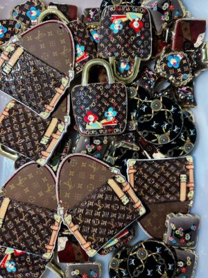 Brown LV Mixed beads --- 150 ML