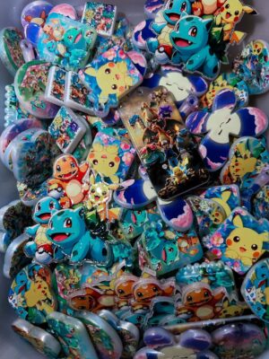 Blue Pokemon Mixed Beads --- 150 ML