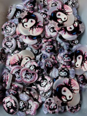 Pink KUKU Mixed Beads---150 ML