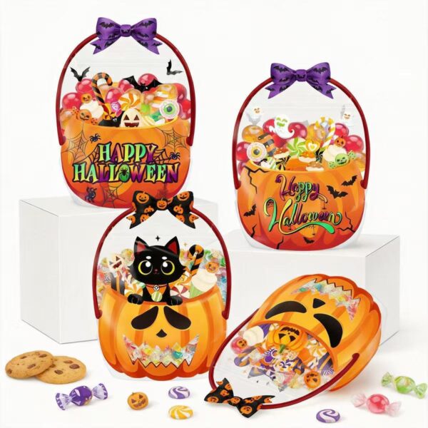 Large Halloween Candy Bag (4 Styles Mixed)----10 PCS